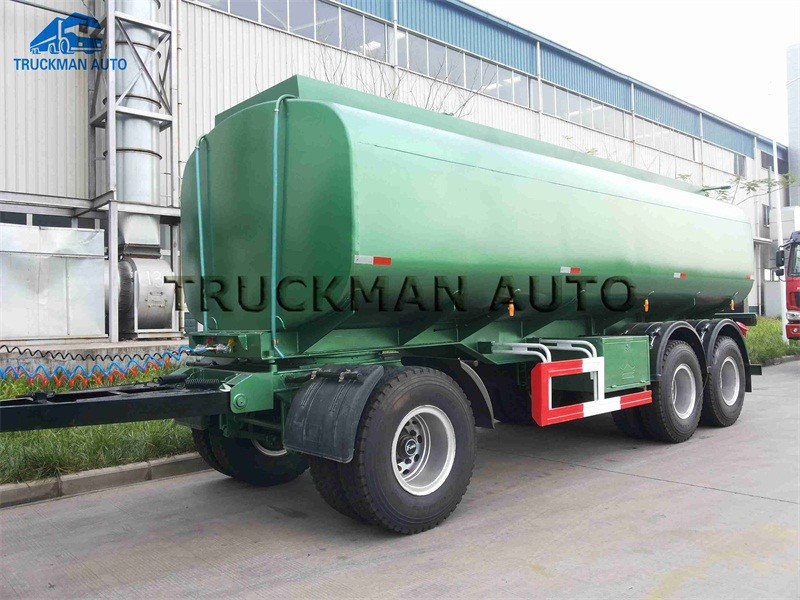 25000 Liters 25 Tons Full Trailer Truck High Loading With The Drawbar Big