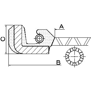 SIMRIT Nitrile Rubber High Pressure Skeleton Oil Seal