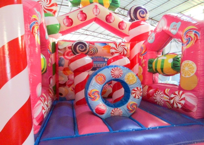Manufacturer Inflatable Candy Bouncy House Inflatable Jumping House For Kids