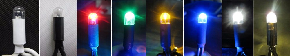 10m connectable Anti Cold blue LED Strings lights w/ bubble shell 100 bulbs IP65