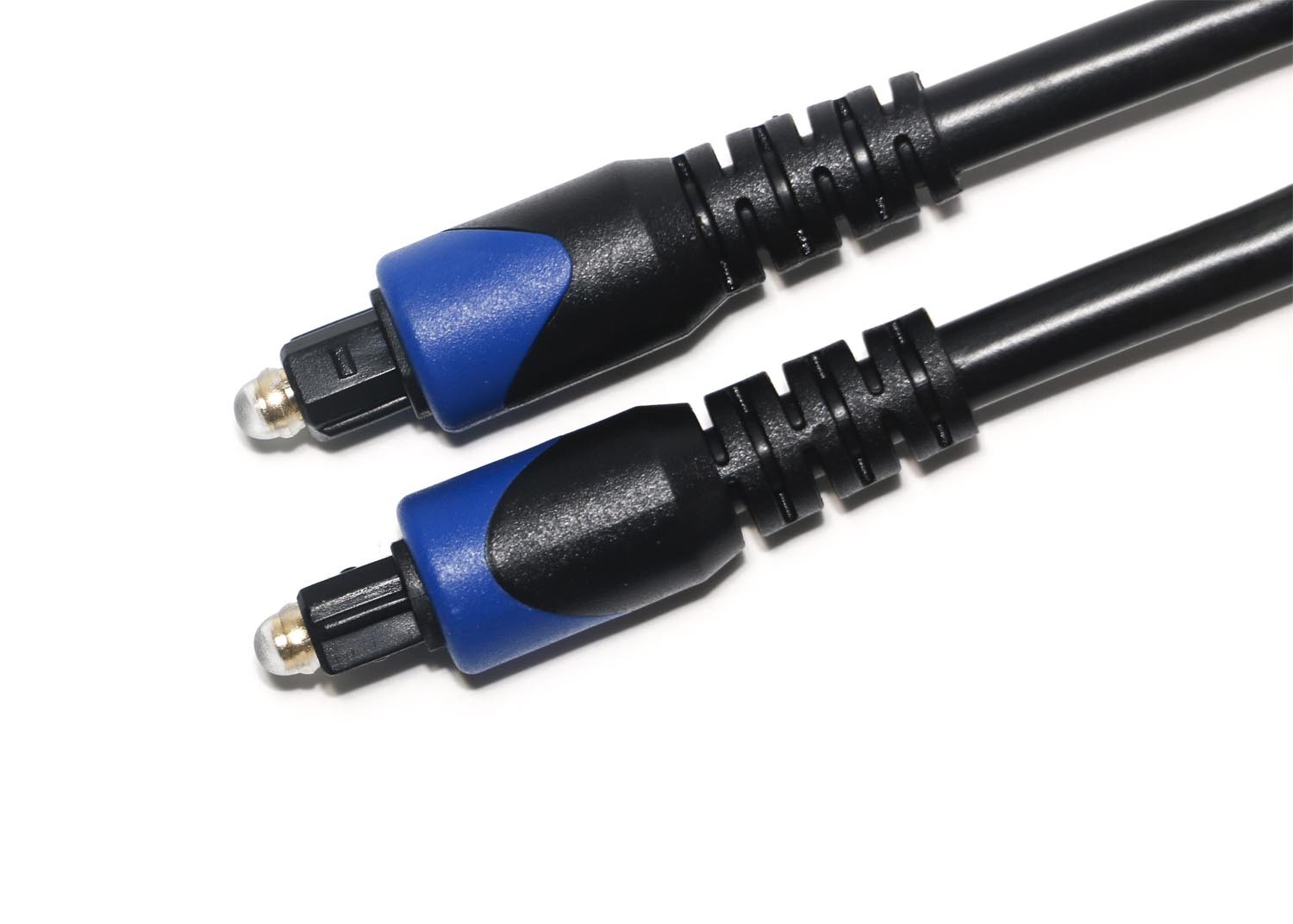 TOSLINK Optical Audio Digital Cable OD6.0 ABS Connector Plated Gold Port For Home Theatre Soundbar CD Player 1M
