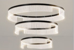 LED Light Source Hobby Lobby Chandelier Modern Style With High Transmittance Acrylic Lampshade