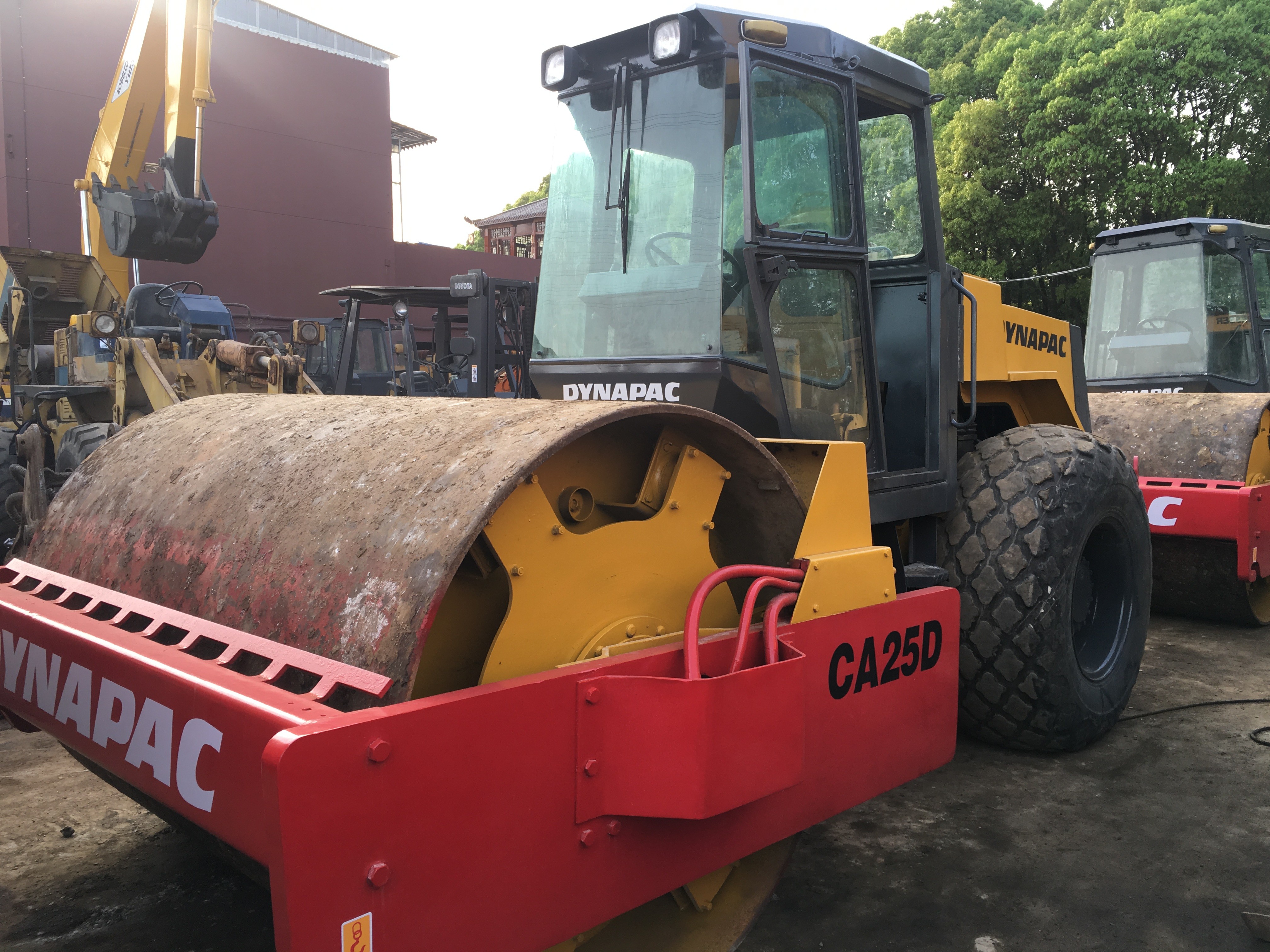 Dynapac CA251D CA25D CA30D Used Vibratory Road Roller For Sale