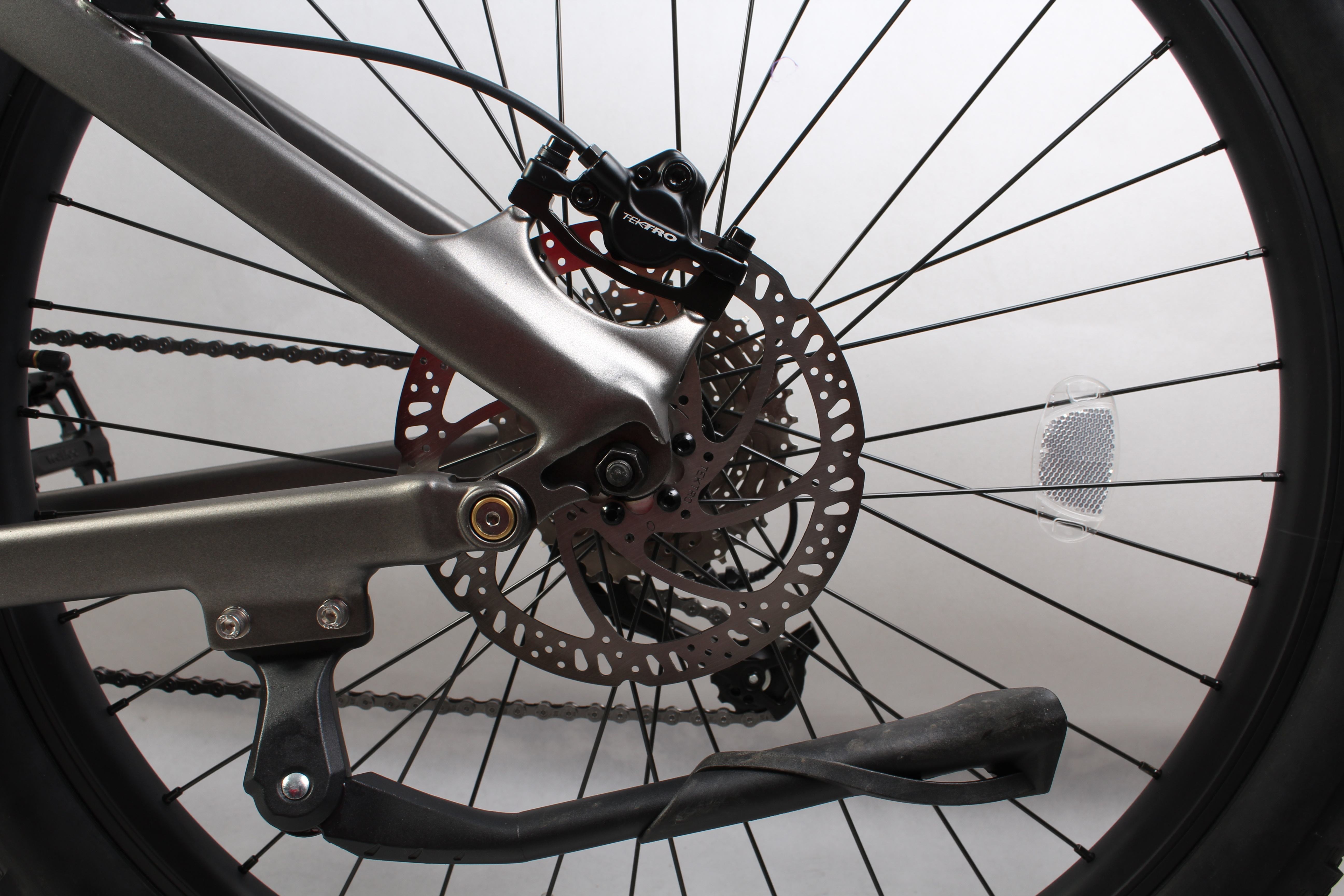 Aluminum Alloy Frame 27.5 Inch Mountain E Bike Full Suspension 30-50Km/h Max Speed