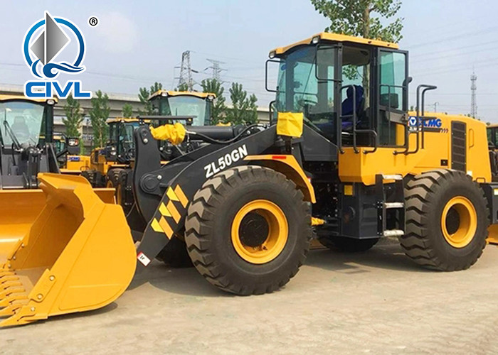 XCMG New Compact Wheel Loader 3.0m3 Bucket 5 Tons ZL50GN Weichai Engine