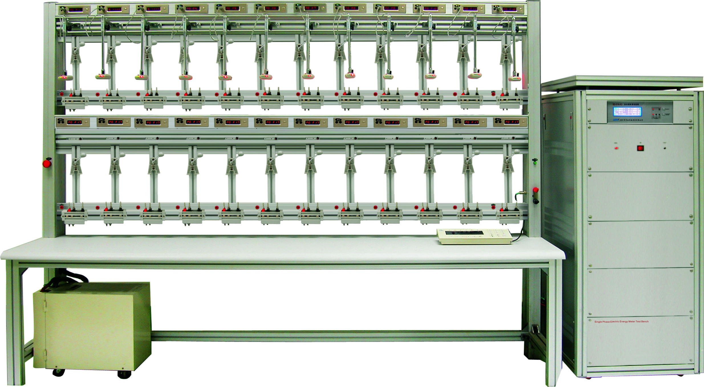 Full Auto Single Phase Energy Meter Testing Accuracy 0.05% Meter Test Bench