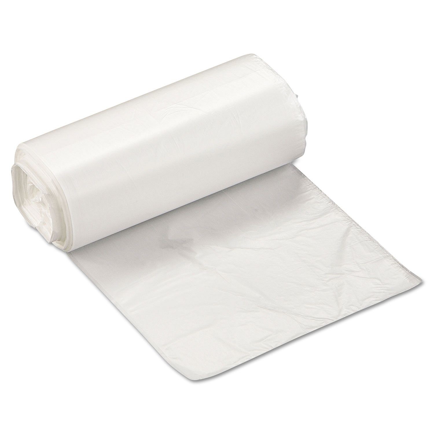 Clear Colour Coreless Star Seal Bags 35L Roll Packed High Durability
