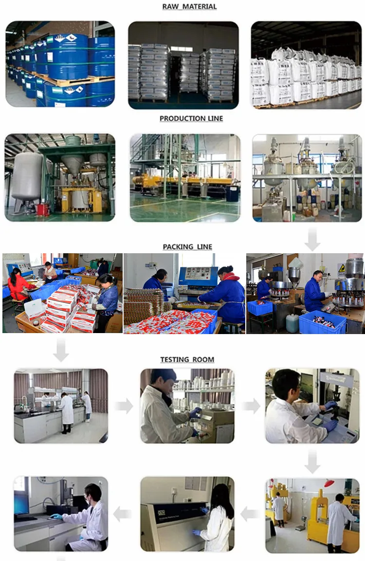 High Temperature Resistant Epoxy Clear AB Adhesive 1 1 Ratio 5 Min Dry Bonding Strength