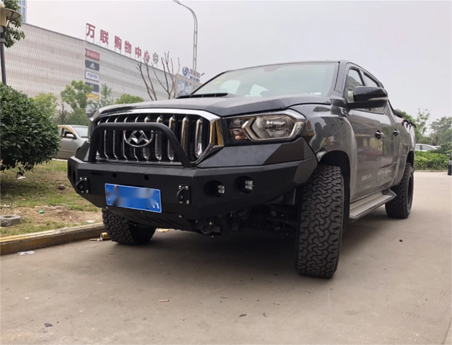T60 Pickup Maxus Auto Parts Winch Bull Bar Front Bumper Rear Bumper with Tire Carrier Jerrycan Holder