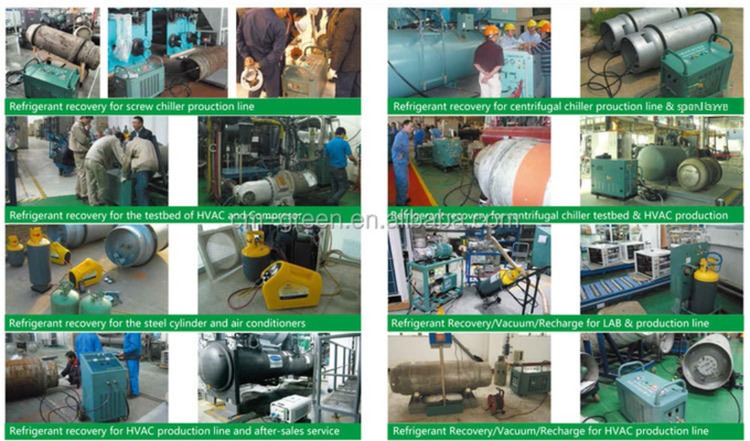 50Hz R22 Refrigerant Recovery Machine With Video Technical Support Service