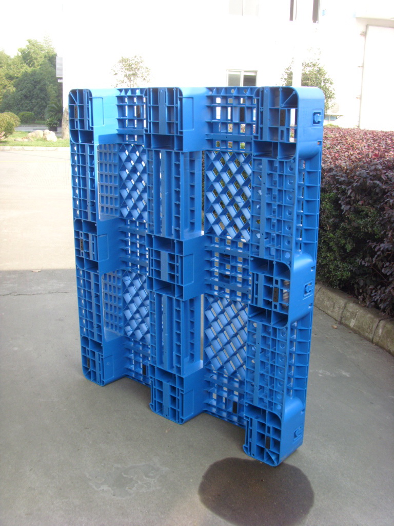 1200x1000x150mm Euro Racking Plastic Pallets Euro 2T Static Load 1T Dynamic Load