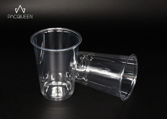 Individual Clear Plastic Disposable Cups Easy Clean Up Shatter Resistant
