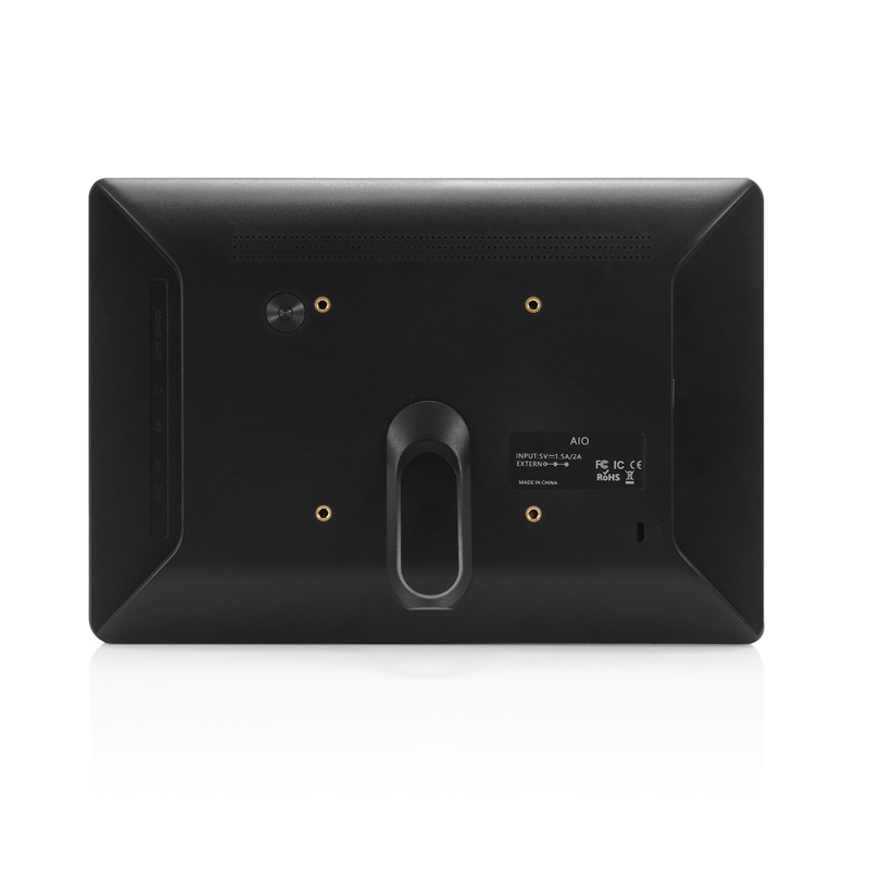 10 Inch Wall Mounted Android Advertising Display With1280x800 Multi Touch Wifi POE RJ45 Port LCD Monitor