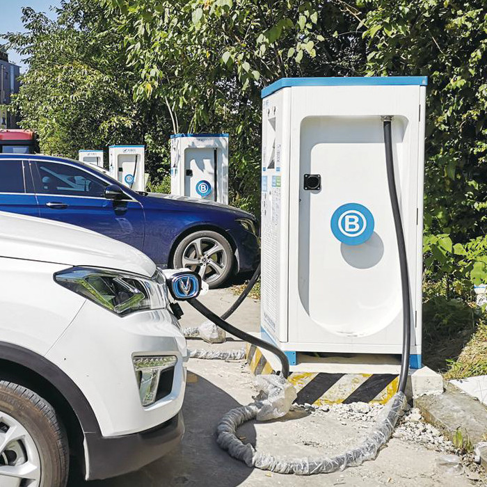 80KW 200A DC EV Charging Station Quick Charge Electric Car Charger
