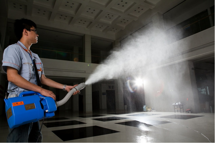 Power Ulv Cold Fogger Machine Hand Operated Spray Atomizer Battery Powered Ulv Fogger