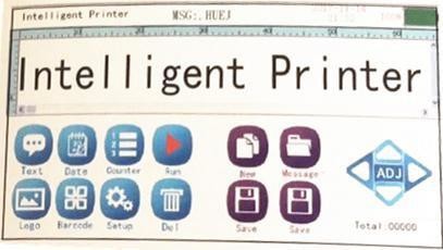 Touch 1 T1 black Handhold portable printer Intelligent aluminium Ink Jet Printer HP head Print Height: 0.5 inch/12.7mm