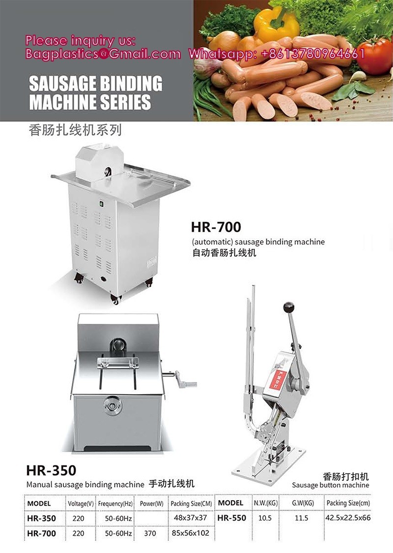 Sausage Machine, Sausage Knotting Machine New Manual Sausage Linker Tie for Home and Commercial Use for Meat Tying