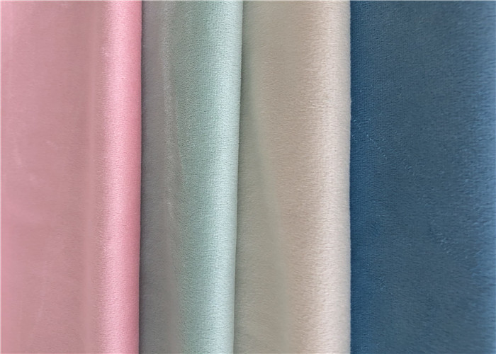 Knitted Faux Micro Suede Polyester Fabric For Shoes Garment Home Textile