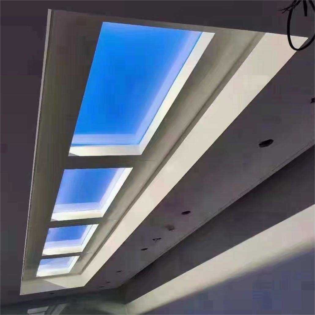 1200*600mm big Artificial Blue Sky Led Skylight Ceiling Panel modern healthy sunshine lightings