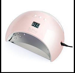 Swing Arm Dimmable Aluminum LED Touch Switch Manicure Table Lamp With Floor