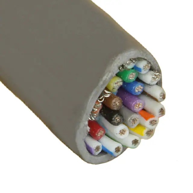 Sl005 Alpha Wire Cable 25cond 22awg Shld 100' 5110 / 25c