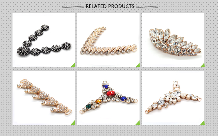 Crystal Rhinestone Shoe Clips New Style With Beautiful Appearance