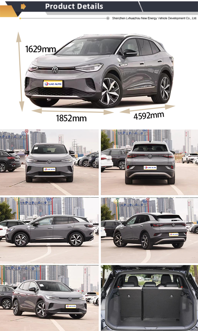 2024 Volkswagen ID.4 CROZZ 600km Electric Range 5-Door 5-Seat SUV with Electric Motor