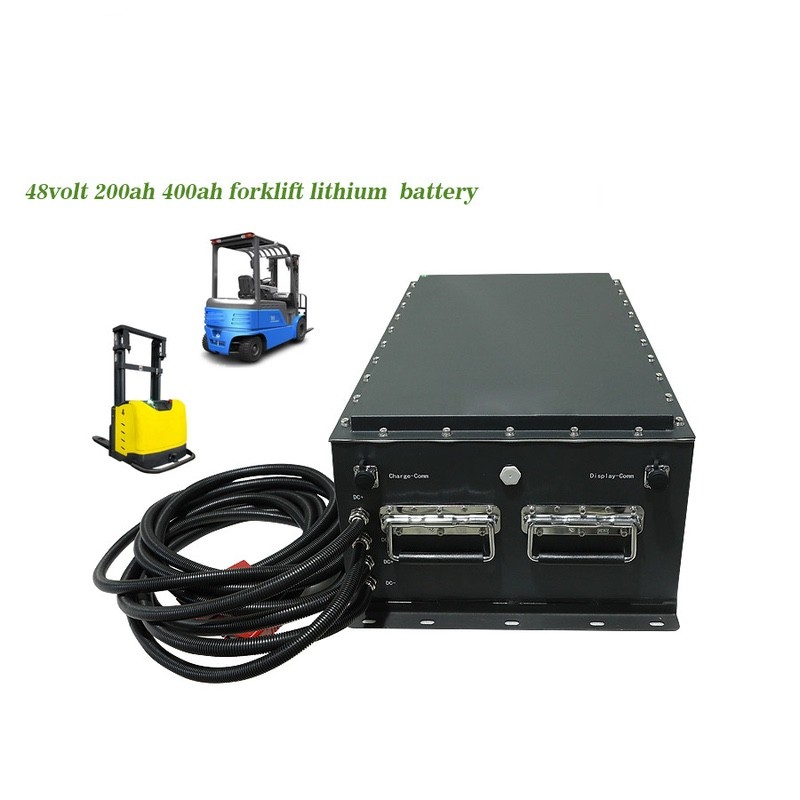 Forklift Lithium Battery Pack High Current 24V 48V 60V 72V 80V Lifepo4 With Smart BMS