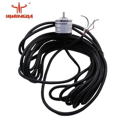 Encoder 50 Pulsate With 6m Cable Motor 100 Pulse 1024 Shaft 10m Cable Auto Cutter Spare Parts