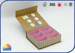China 4c Colorful Print Matte Paper Hinged Lid Box For Candles Soaps on sale