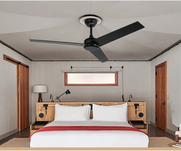 Natural Wind Ceiling Fan with Remote Control 1stshine Household Bldc Reversible Motor