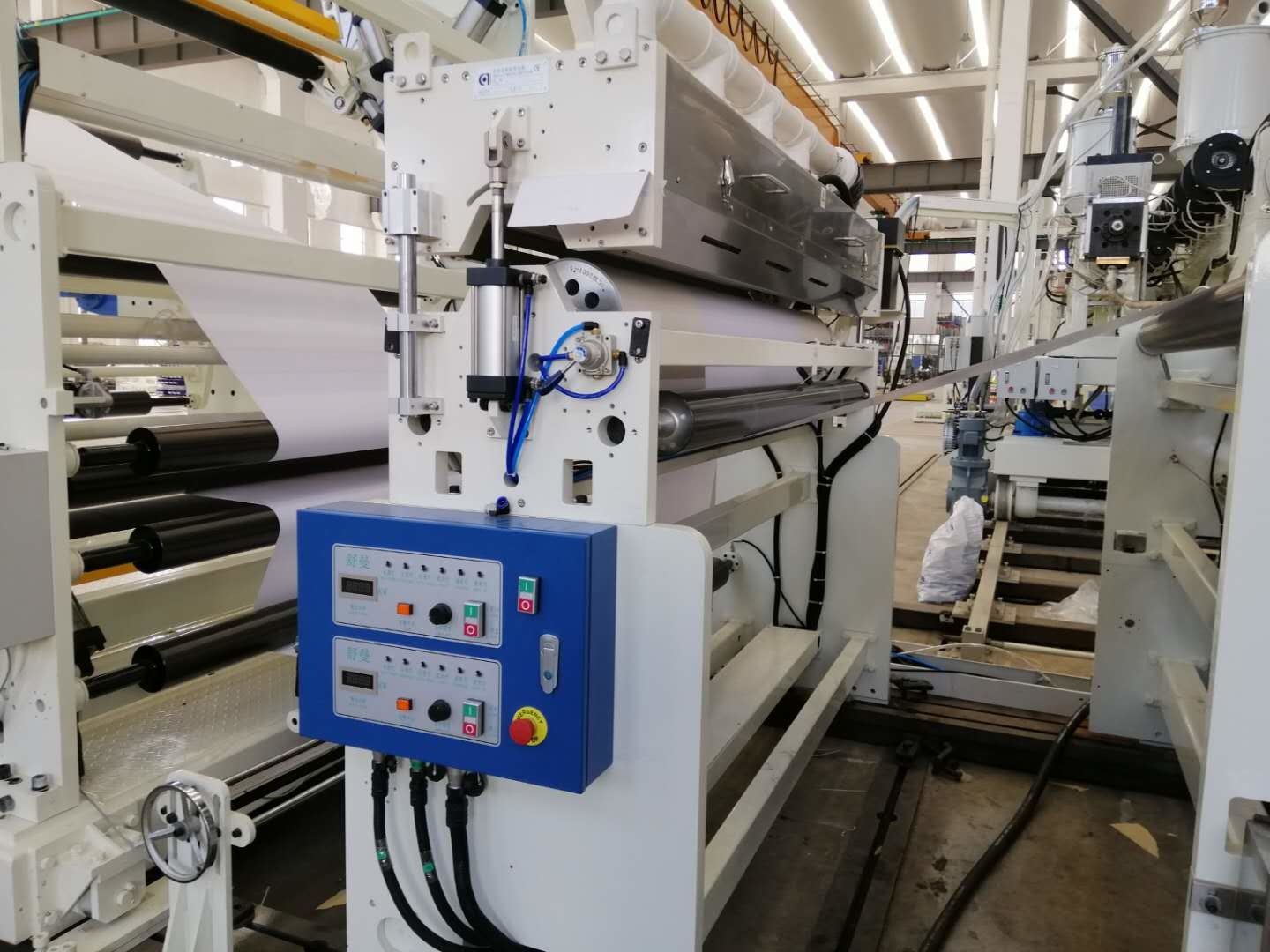 250m/Min Mechanical Driven Single Paper Coating PE Resin Extrusion Lamination Machine