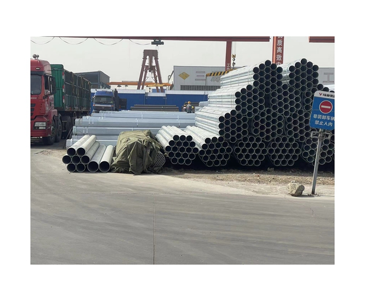Q235B Polished GI Pipe Carbon Steel Round Hollow Tube Galvanized Iron