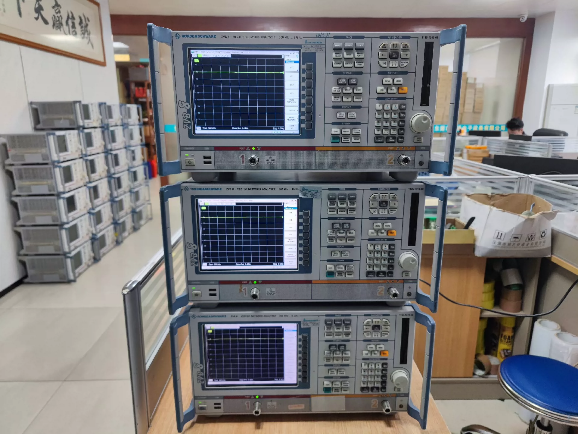 NVA 8 GHz High Dynamic Range Vector Network Analyzer Rohde & Schwarz ZVB8