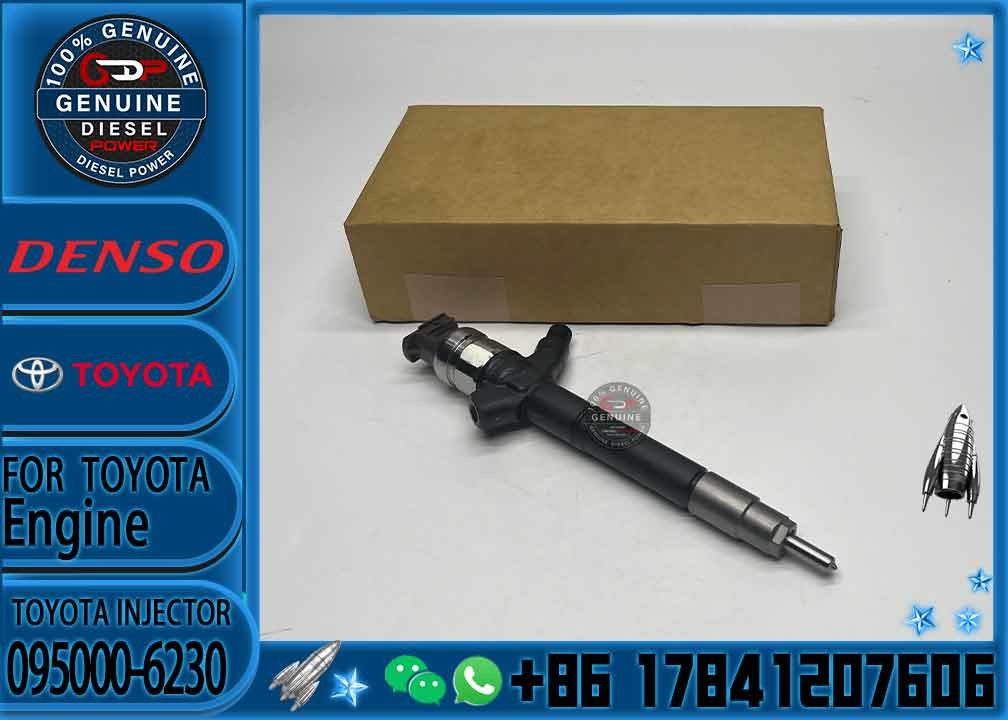 Auto Parts Injector 095000-6230 095000 6230 Diesel Engine Injection 0950006230 for Toyota Injector