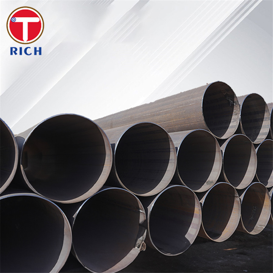 EN 10217-5 P235GH Welded Steel Tube Submerged Are Welded For High Temperature Service