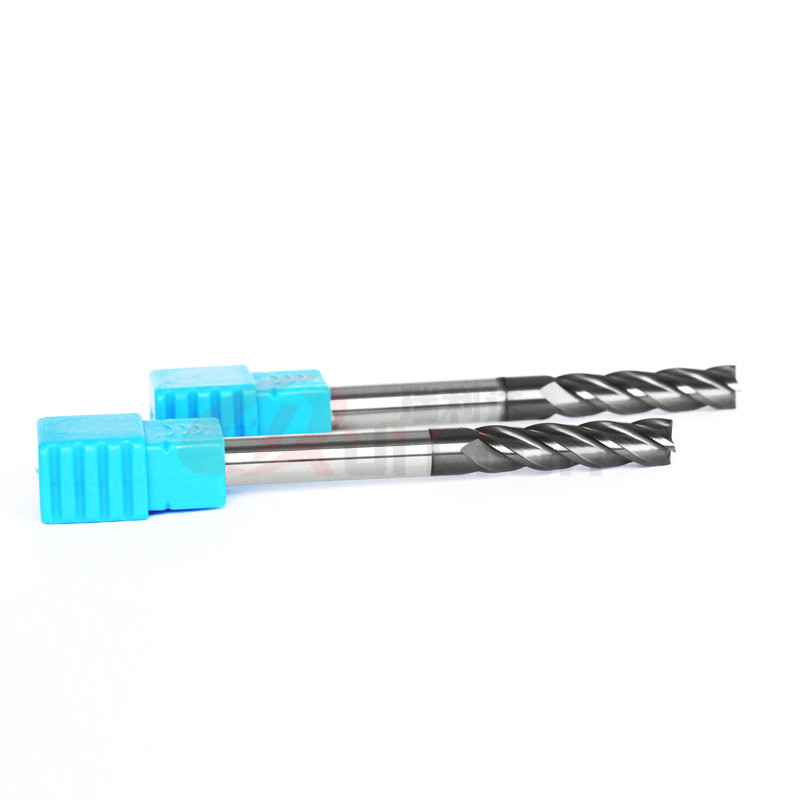 HSS Imperial Milling Cutters 4 Flutes 1/4 Inch Quarter Inch End Mill Cnc 3" Overall Length