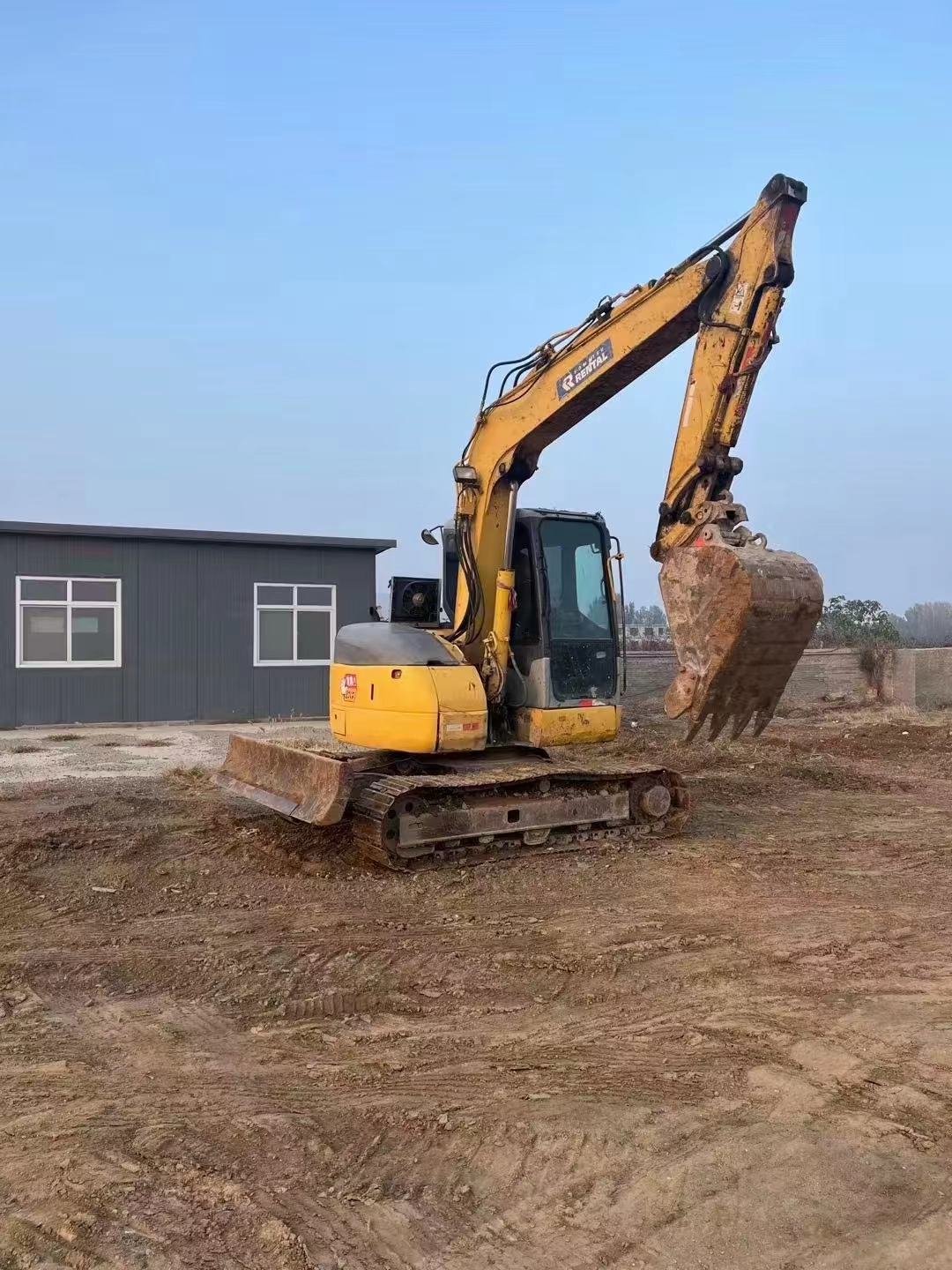 Second Hand 2019 Komatsu 78 US Mini Excavator Operating Weight 7190kg Fuel Design