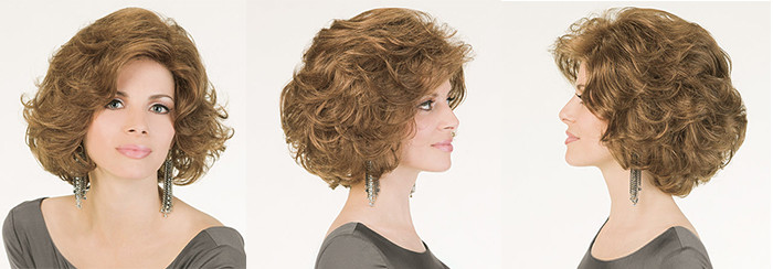 Female Short High Temperature Fiber Wig Lace Front Synthetic Wigs
