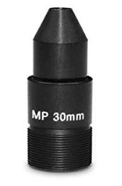 CCTV HD Pinhole lens 30mm F2.0 11degree 1/2.7" 1MP M12 Mount Fixed Iris