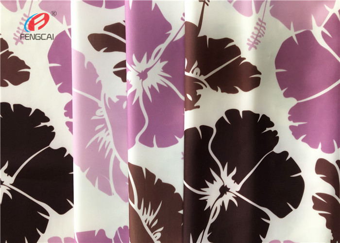 Customized printing semi dull Chlorine resistance polyester spandex lycra fabric for swimwear fabric