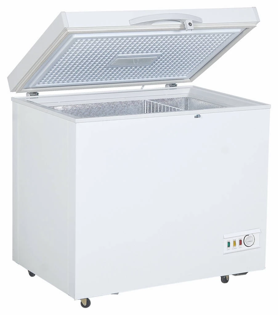 Household Top Opening Small Chest Freezer With Lock 138L White Door