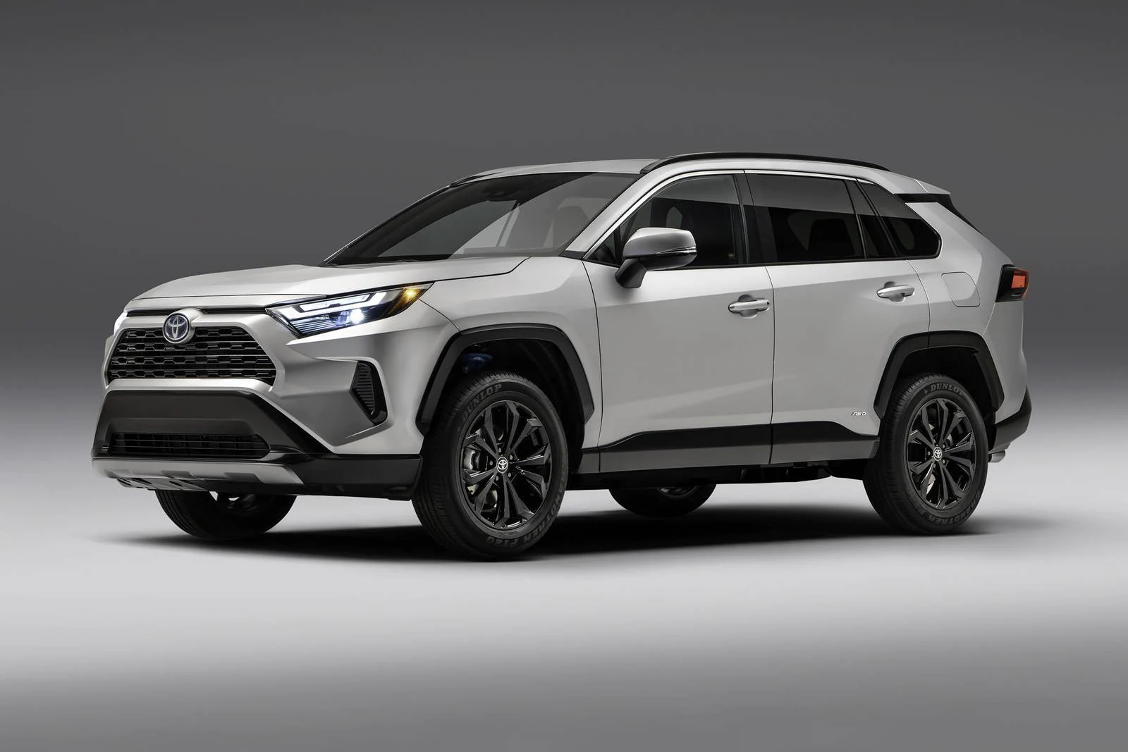 To-yota RAV-4 Compact SUV Hev Car Dual-engine 2.5L Cvt Elite Version 5 Seats SUV Fuel Electric Hybrid Car in Compact Size