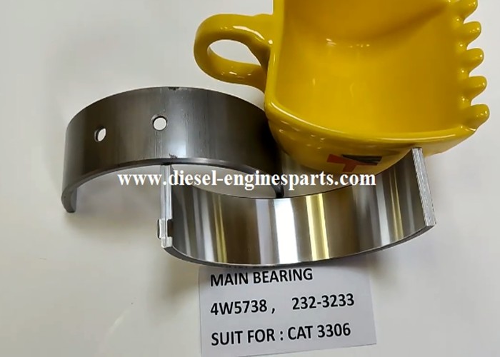 Cater 3306 Diesel Engine Bearing Alloy Steel Crankshaft Main Bearing