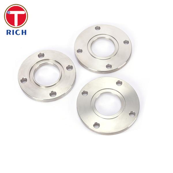 Quality DIN 2630 Stainless Steel Exhaust Flange 304 Forged Flat Welding Butt Welding Punched Valve Flange for sale