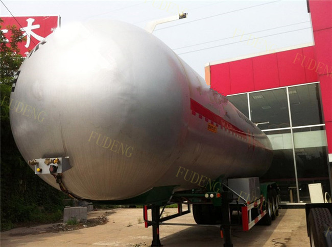 Double / Three Axle LPG Tank Trailer ASME ADR GPL Tank / GLP Tanker 56000 Liters