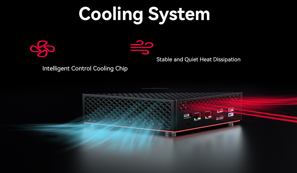 AMD Ryzen 5 4500u Mini PC With Dual Ethernet Dual Channel DDR4 For Gaming