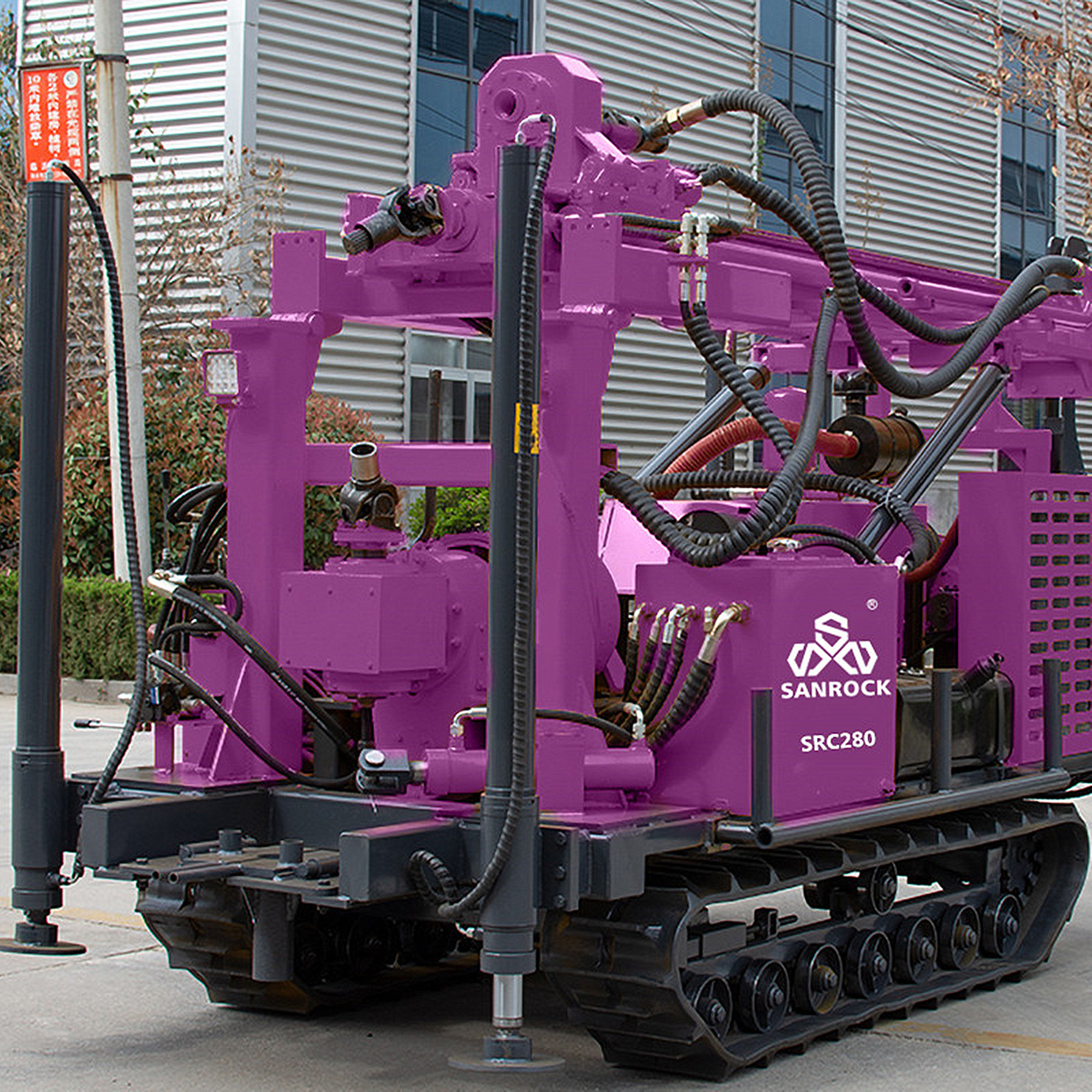Crawler Core Drilling Rig Geotechnical Exploration Hydraulic Core Sample Drilling Rig