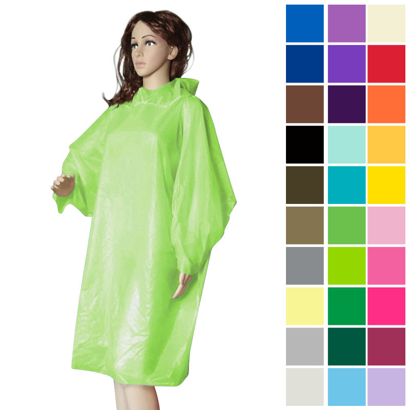Full PVC Rubber Raincoat Suits 100% Waterproof Rain Coat Men Work