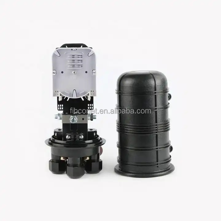Mechanical Style Vertical 288 Core Fiber Optic Splice Closure Dome Enclosure for FTTH